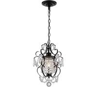 Petits Cristaux Antiques K9, Suspension réglable en Cristal, plafonnier pour Salon