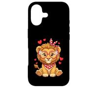 Petits cœurs de Lion Mignons pour Les Amoureux des Lions et Les Couples Coque pour iPhone 17