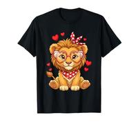 Petits cœurs de Lion Mignons pour Les Amoureux des Lions et Les Couples T-Shirt