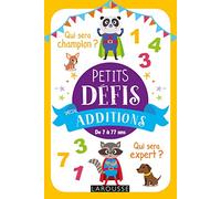 Petits défis, spécial Additions