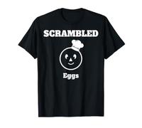 Petits déjeuners brouillés œufs drôles Brunch café crêpes Bacon T-Shirt