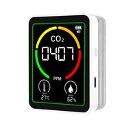 Petits détecteurs de CO2 pour air intérieur, batterie rechargeable, capteurs TVOC, alarme de température et d'humidité, appareil professionnel de capteurs TVOC