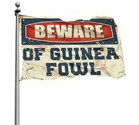 Petits drapeaux « Beware of Guinée » - Décorations d'été pour la maison - Pour chambre à coucher (152 x 244 cm)