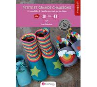 petits et grands chaussons : 14 modèles à coudre en cuir du 18 au 43