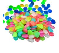 Petits Galets,100 Pièces Galets Lumineux Aquarium,Pierres pour D'Intérieur en Pot | Aquarium Vase à Eau Jardinière Intérieur Extérieur Jardin et Décoration de