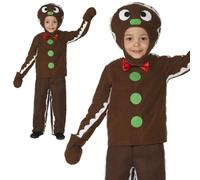 Petits Garçons Gingembre Bread Homme Costume Contes Enfants Déguisement