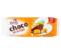 Petits gâteaux fourrés à l'orange « Choco Orange », 10 pièces, 350 g - Balconi