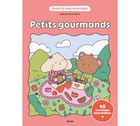 Petits gourmands - Sweet & cosy coloriages - 45 coloriages adorables pour adultes - Cosy colo - Céleste illustration