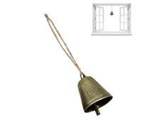 Petits grelots décoratifs métalliques suspendus de style vintage | Mini grelot pour sapin de Noël pour faire des carillons à vent pour mariage, décoration jardin, porche dressage de chien