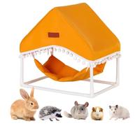 Petits Hamacs de Petits Animaux Cadre Stable et Respirant avec Coussin