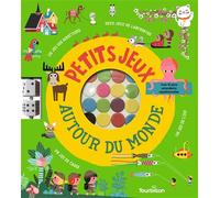 Petits jeux autour du monde - 5 plateaux + 16 pions - Gwé - Tourbillon - Jeux livres objets