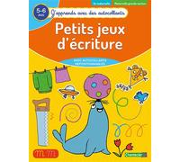 Petits jeux d'écriture (5-6 a.) - (J'apprends avec des autocollants) Avec autocollants repositionnables, 5-6 ans - Collectif - Chantecler - broché - Scolaire / Universitaire