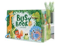 Petits jeux sensoriels | Jeu de développement livre d'activités | Livre de jeu occupé pour , pour garçons, en âge préscolaire, éducation précoce, berceau, salon, chambre à coucher