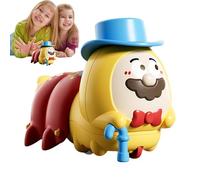 Petits jouets à charge, jouet en forme de chenille à charge, jouets rampants pour enfants, jouet de marche avec animaux pour enfants, garçons et filles, jouet d'activité d'âge