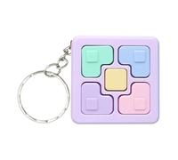 Petits Jouets de Jeu de mémoire - Répétez Le Jouet de mémorisation de Couleurs d'éclairage Qui Fonctionne avec des Piles pour , Porte-clés, Cadeau Portable pour , Adultes, Adolescents,