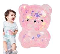 Petits jouets doux en forme d'ours parfumé avec paillettes pour que les se détendent et se calment