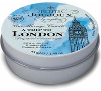 Petits Joujoux Massagekerze Mini im Döschen, Duftkerze, a Trip to London, 43 ml, 46765