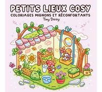 Petits lieux cosy : coloriages mignons et réconfortants – PANINI – Broché