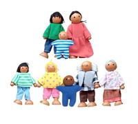 Petits Modèles Humains - Petites Figurines Détaillées, Camarades De Jeu En Bois, Accessoire Portable Pour Chambre D'enfant | Collection De Contes Réalistes Pour Les Tout-petits, Salle De hamb