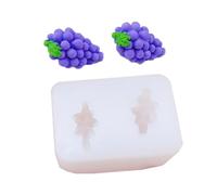 Petits moules à fruits en silicone de qualité alimentaire pour la cuisson avec balimbing citron, melon musqué, raisin, ne colle pas, recyclable, équipement de décoration de dessert de fête
