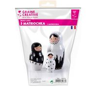 Petits moules à plâtre en Latex - Poupées Russes