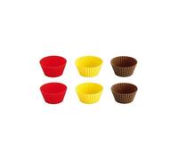 Petits Moules En Silicone Colorés Cm 5 Pz.6 Delicia Tescoma 630644