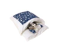 Petits nids pour Animaux Chat Chien Grotte Sac de Couchage de Chat Chat XXL Nid Chaud Maison pour Chat Pliable Niche Chat Panier Chat XL Doux,Confortable,Amovible,Lavable