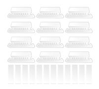 Petits Onglets de Classement Suspendus PVC pour Dossiers, Organisateur | Inserts Transparents, Classification Portable des Documents, Fournitures de Bureau, Étiquettes pour Classeurs Suspendus