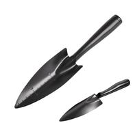 Petits outils à main de jardin, pelles de jardinage robustes, pelle carrée, large/étroite/pointe, outils polyvalents, pelle de jardin en métal pour une utilisation domestique et agricole