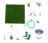 Petits Outils De Jardinage,Réaliste Avec Râteau - 12 Pièces Outils De Jardin Pour Gnomes - Enfants Collectionneurs Noël Anniversaire Patio Loisirs Artisanat Scènes