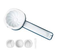 Petits pains cuits à la vapeur DIY M Old 3M Olds Bao Buns M Old Pr Réutilisable Baozi Maker Multifonctionnel Machine Baozi Maker M Ulti Dumpling Artifact Dumpling M Old VqM386 (bleu, taille unique)