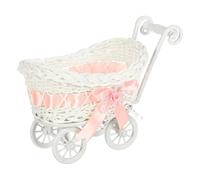 Petits paniers tissés | Panier de service de bonbons en rotin faux - Décoration de bureau de chariot, boîte de rangement décorative pour décoration de mariage d'intérieur et d'extérieur