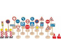 Petits Panneaux De Signalisation À Pied Ensemble De 25 Pièces