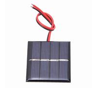 Petits panneaux solaires pour modèles Petit kit de panneau solaire 4 pièces 0,36 W 2 V Chargeur de panneau solaire et ligne électronique pour petits appareils électriques, #011