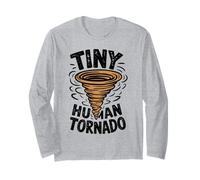 Petits Parents de tornades drôles pour Tout-Petits et garçons Manche Longue