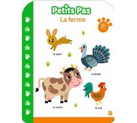 Petits Pas La ferme 12 mois - Collectif - Le Ballon Eds - cartonné - Document jeunesse