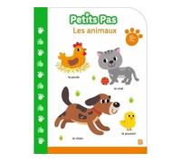 Petits Pas Les animaux 12 mois - Collectif - Le Ballon Eds - cartonné - Document jeunesse