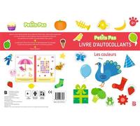 Petits Pas : Livre d'autocollants - Les couleurs - Collectif - Le Ballon Eds - broché - Document jeunesse
