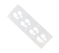 Petits pochoirs d'empreintes de pas de Noël mignons | Modèle d'empreintes de pas de Noël - Modèle de bottes de Père Noël - Chemin de Noël avec empreintes de pas du Père Noël pour porte, Noël