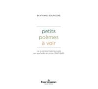 Petits poèmes à voir – De la bambochade textuelle aux pochades en prose (1842-1948)