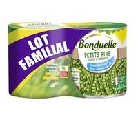 Petits pois,2 x 560 g