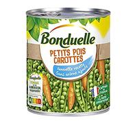 Petits pois carottes - Sans arômes - 530g