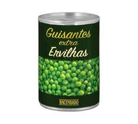 Petits Pois Extra, Bocal de 390g (250g Net Égoutté), Lot de 3, Sans Gluten, Sans Pesticides