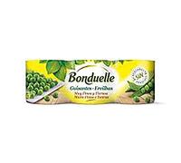 Petits pois français sans sucres ajoutés, Bonduelle - 3x140g