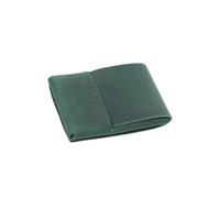 Petits porte-cartes de crédit pour homme et femme faits à la main pour pièces de monnaie et cartes en cuir rétro, vert foncé