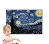 Petits puzzles - Puzzle compact sophistiqué de 150 pièces, matériau épais et résistant à l'usure, design vif, amusant, développement des capacités cognitives, activité pour soulager le stress |