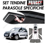 Set Petits Rideaux Privacy 6 Pièces Compatible pour Citroen Berlingo Multispace