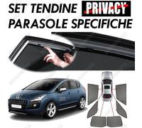 Petits Rideaux Films Gradation Vitres 18671 Pour Peugeot 3008 ( 05/09>09/16 )