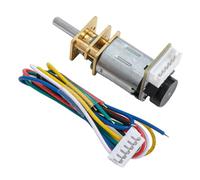 Petits robots à monter soi-même pour projets d'automatisation de moteurs à engrenages RC pour avoir encodeur à couple élevé Mini moteur à réduction de vitesse 6 V Spur Ga12-n20 et DC en métal brossé