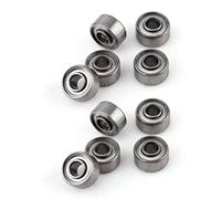 Petits Roulements à Billes, 10 Pièces 693ZZ Roulements à Billes Miniatures Mini 3x8x4 Roulements à Double Blindage 3 * 8 * 4mm Petit